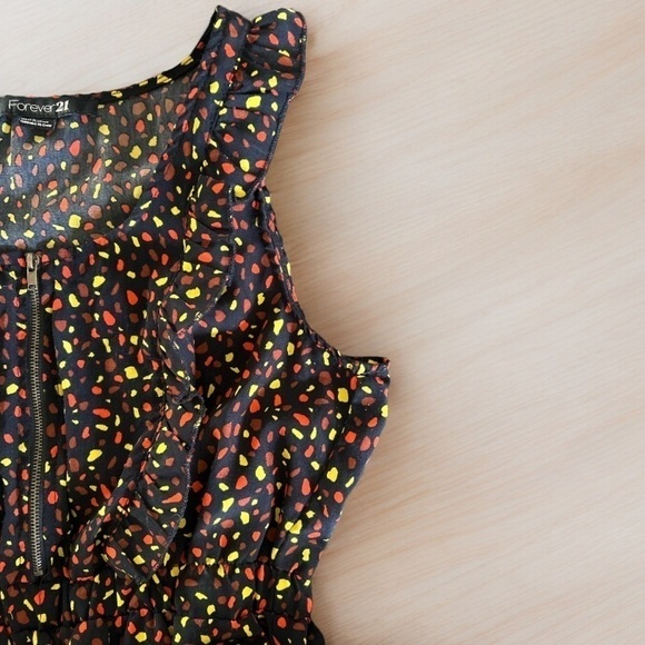 Forever 21 Polka Dot Print Dress | SIZE S - Picture 5 of 7